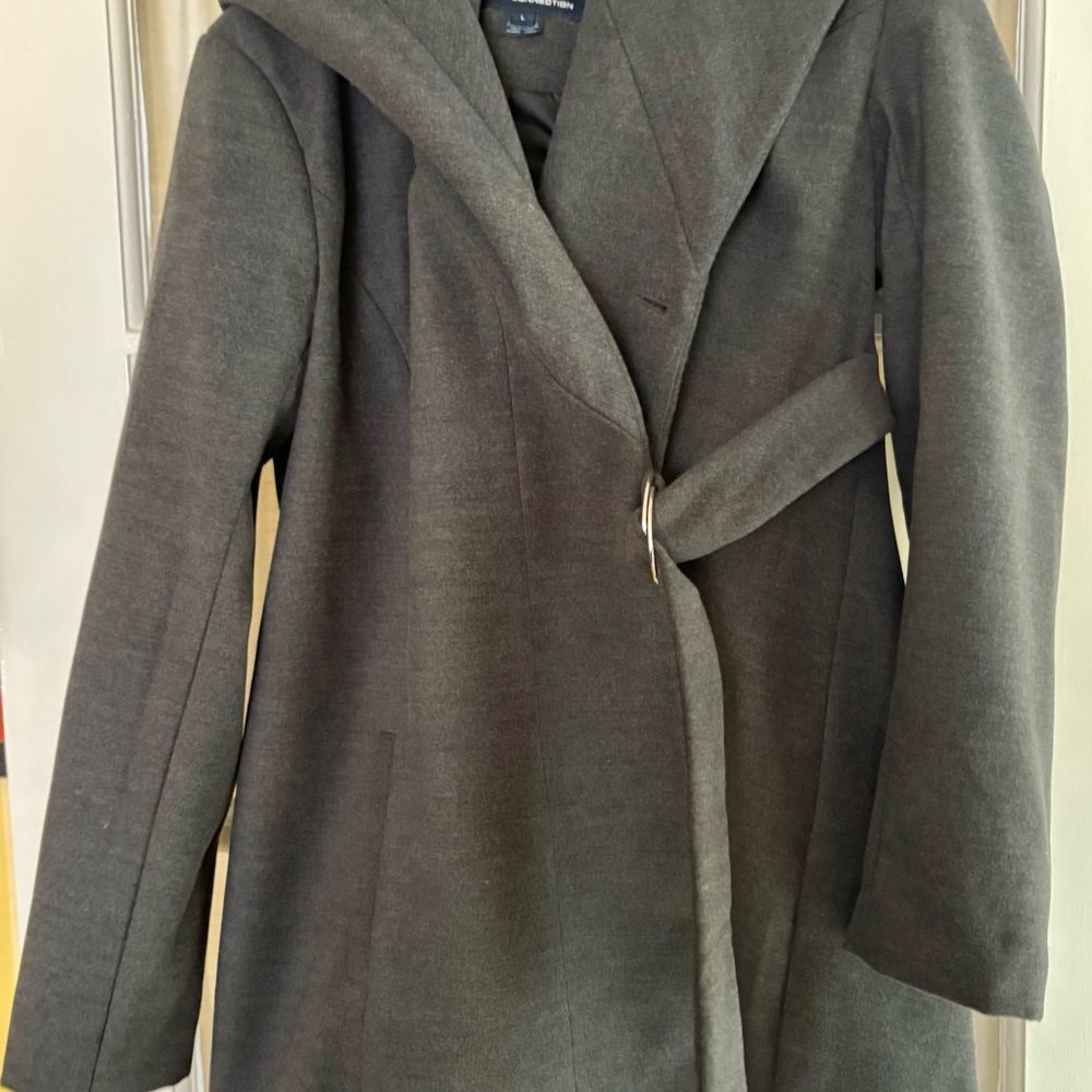 Elegant Gray Women's Coat